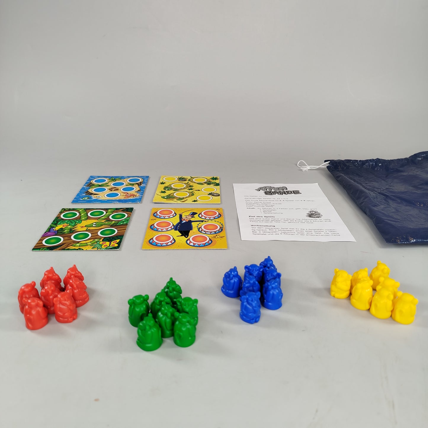 Ravensburger Brettspiel Bundle - Affenbande & Kuh & Co., wie neu