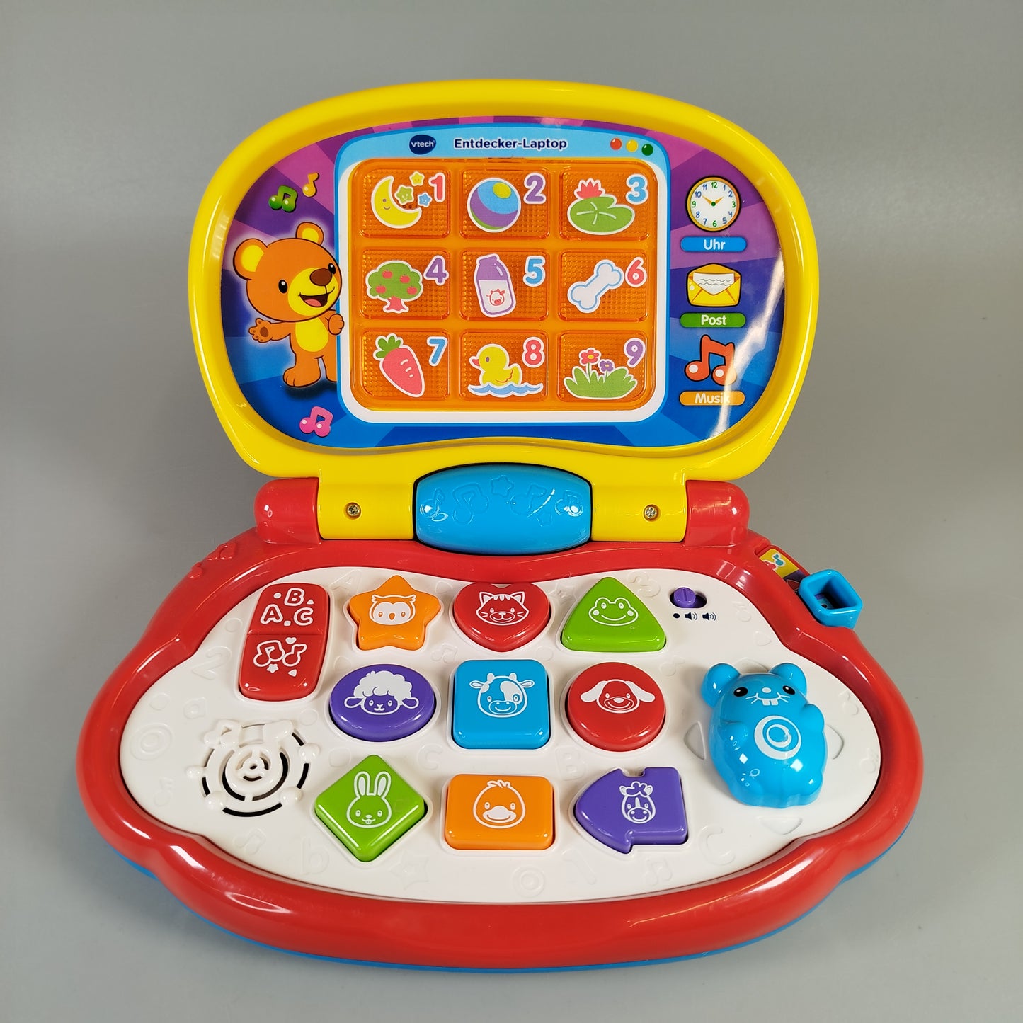 VTech Lernlaptop - Bunter Spielzeug-Laptop für Kinder