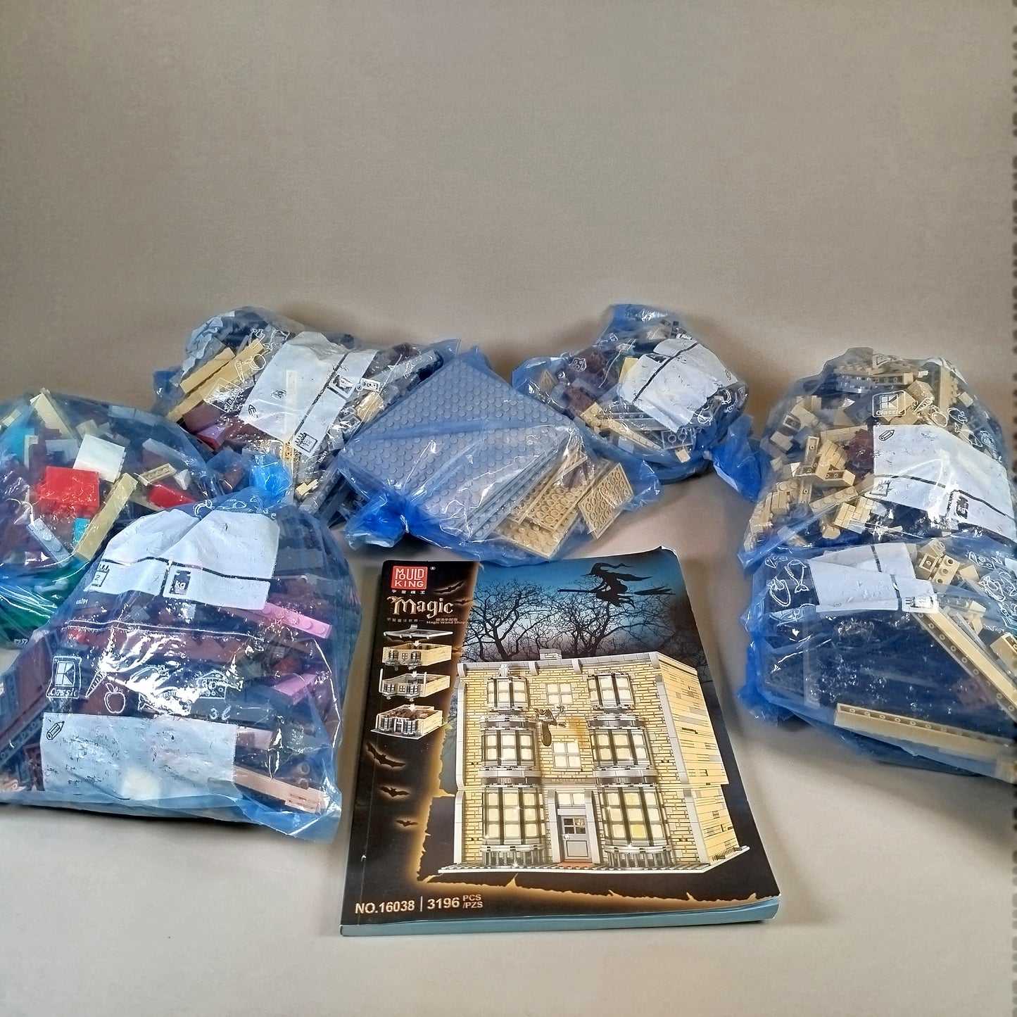 Mould King Magic Serie 16038, 3196 Teile Set – kompatibel mit LEGO