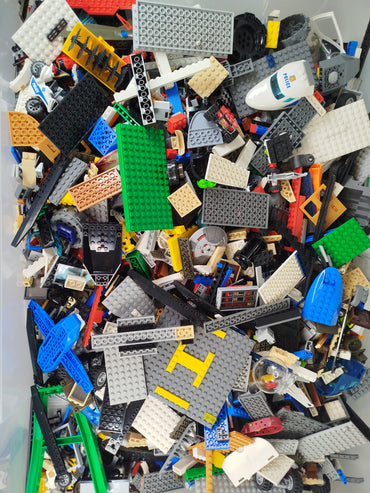 LEGO Konvolut ca. 8 kg – Bausteine & Zubehör, kompatibel mit LEGO, gut