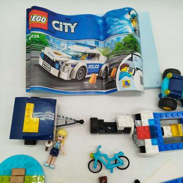 LEGO Bundle City 60239&Friends Polizei & Figuren ab 6 7 8 Jahre | ✅ geprüft