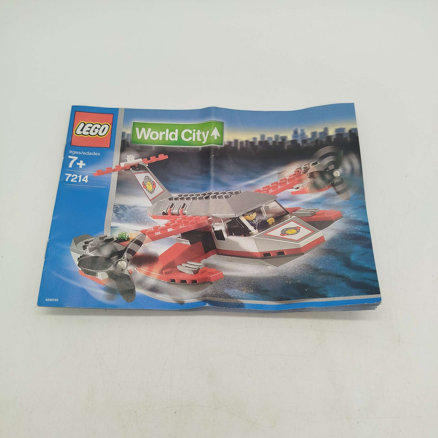 LEGO Seaplane 7214 ✈️🌤️ Wasserflugzeug, gebraucht, ab 6 7 8 Jahre | ✅ geprüft