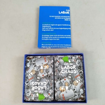 Kosmos Nichtlustig-Labor-Chaos Kartenspiel, gebraucht, ab 6 Jahre