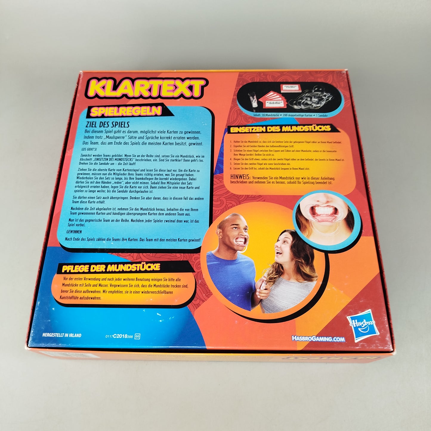 Hasbro Gaming Klar Text Partyspiel ab 16 Jahren