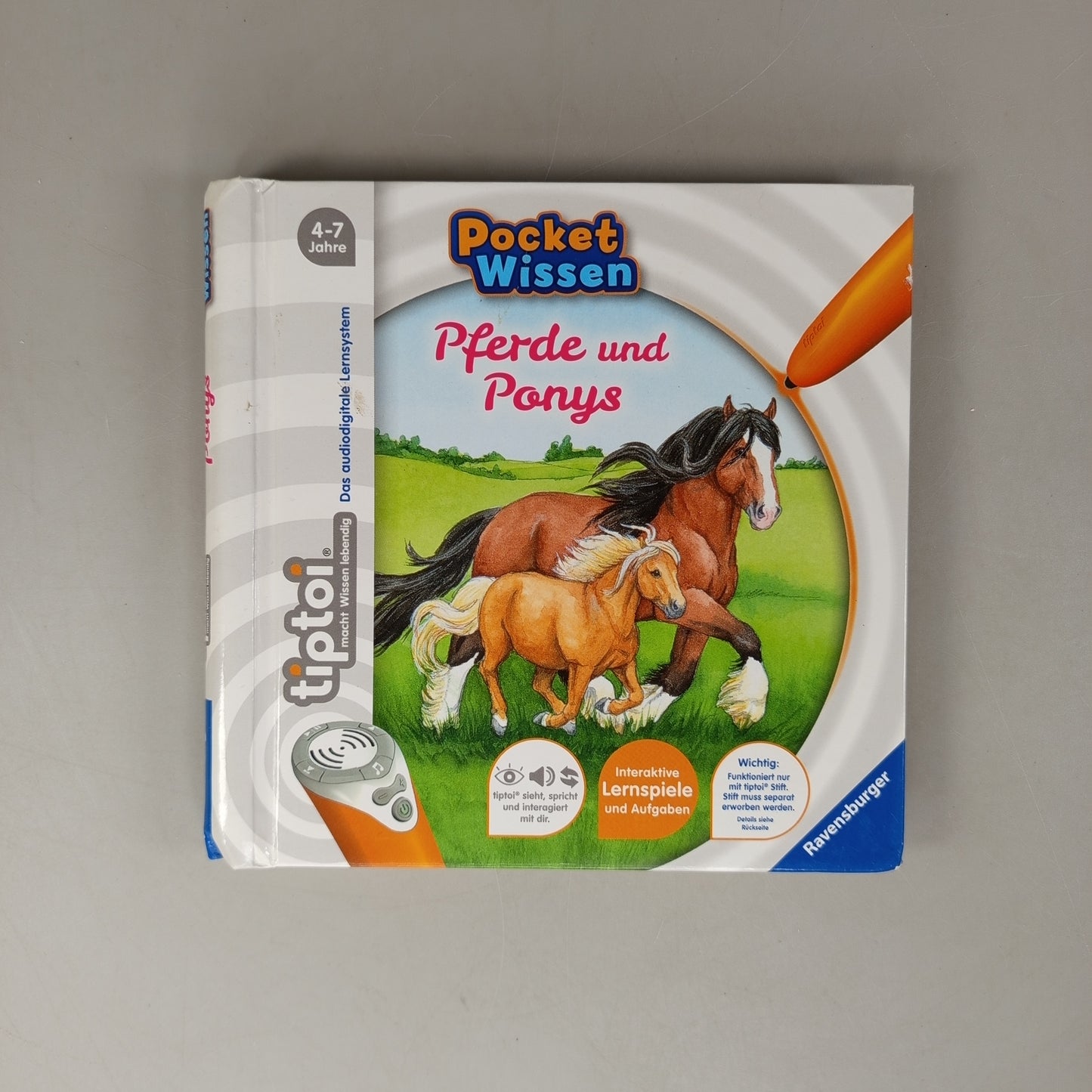 Ravensburger tiptoi Bücher Set von 2 – Kinderlieder & Pferdewissen
