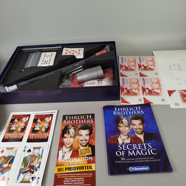 Clementoni Zauberkasten – Ehrlich Brothers Secrets of Magic, OVP