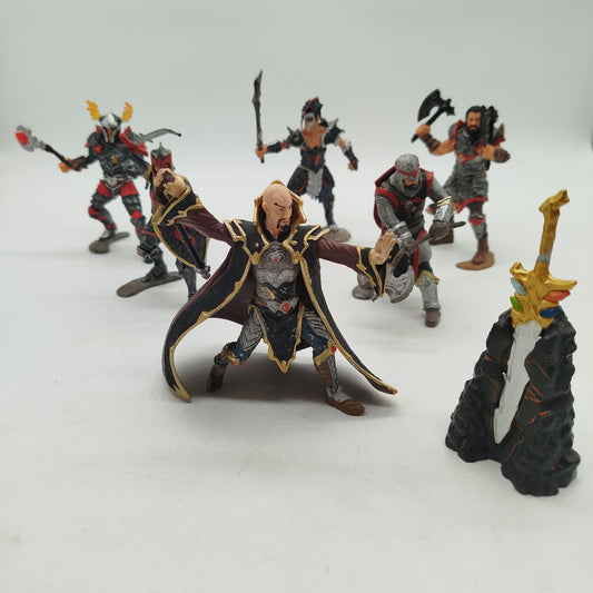Schleich Bundle Ritter&Zauberer Set von 6 Figuren ab 6 7 8 Jahre | ✅ geprüft