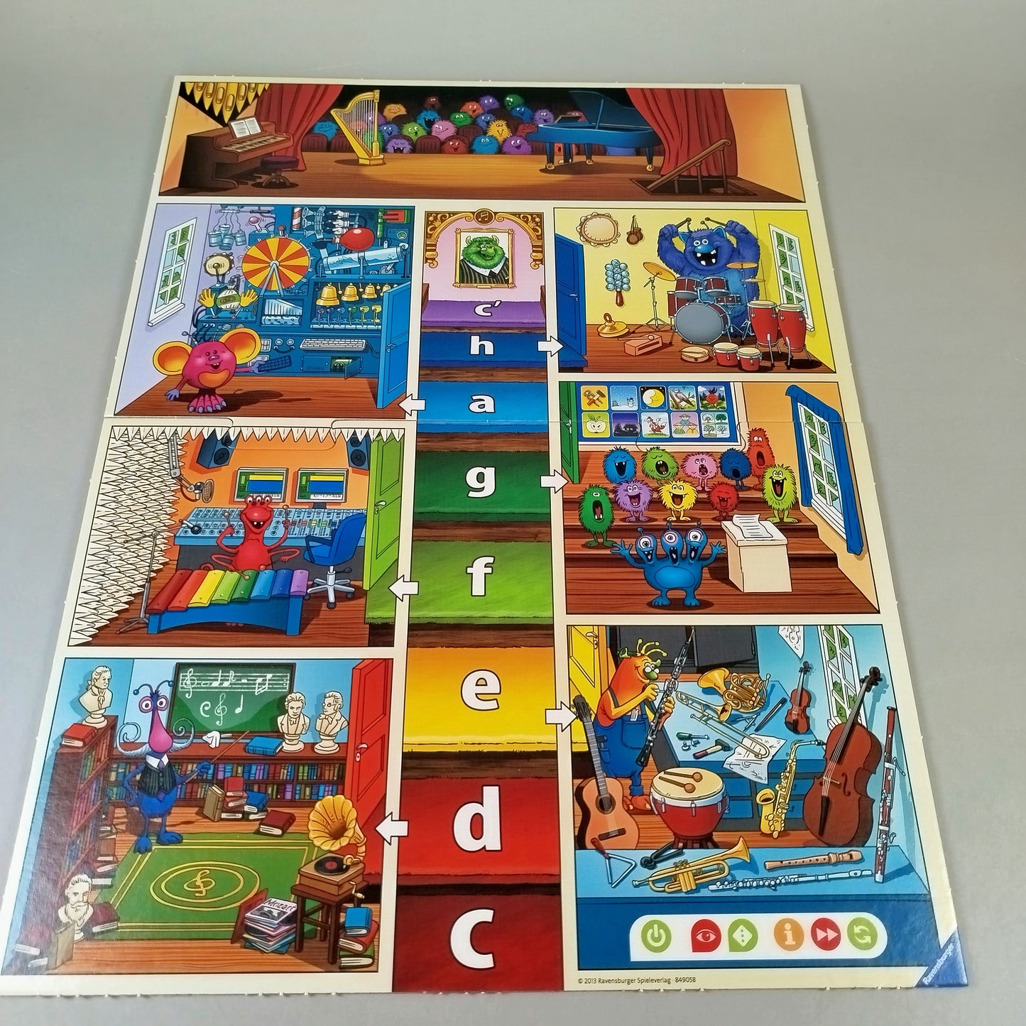 Ravensburger Tiptoi Brettspiel-Set: Musikschule & Lese Dschungel, OVP