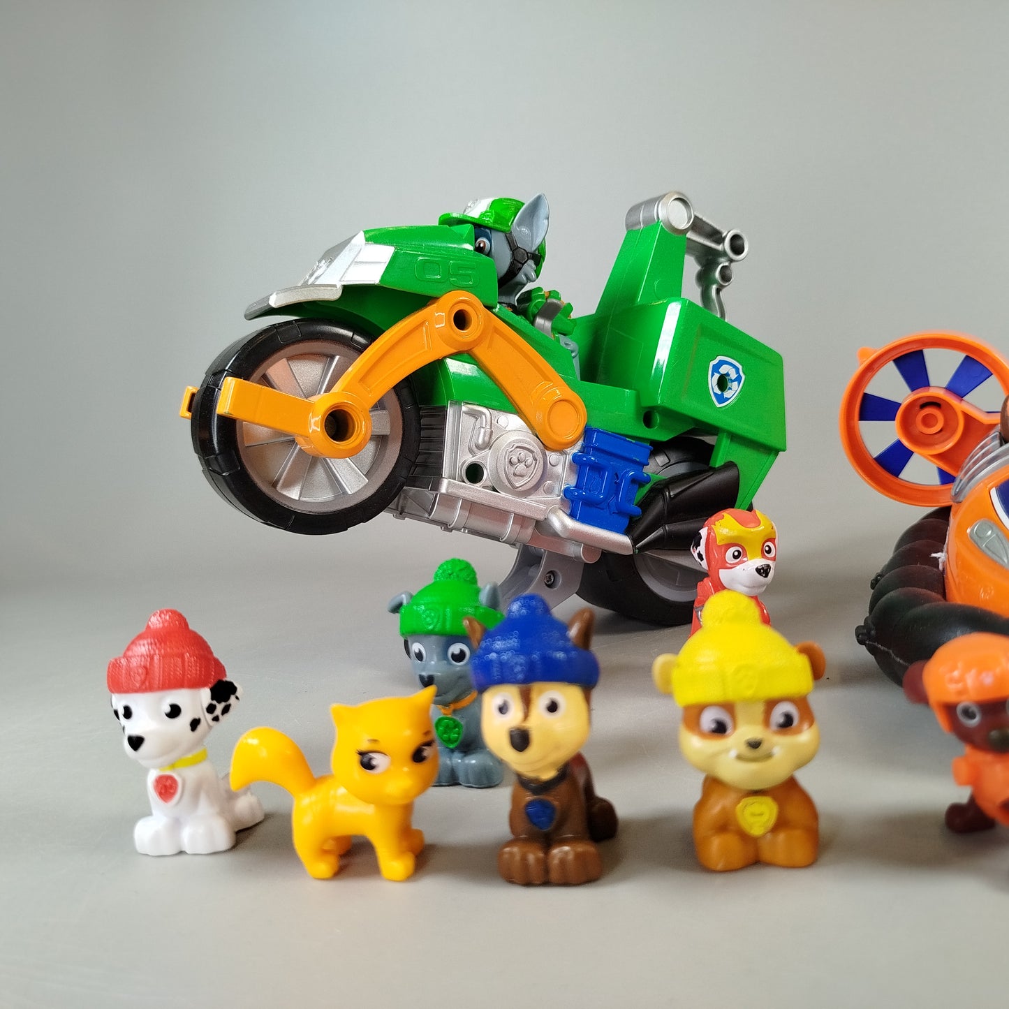 PAW Patrol Figuren & Fahrzeuge Set von 14, gebraucht
