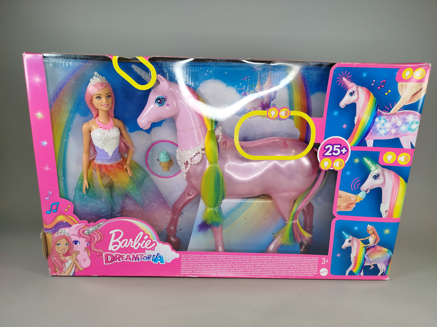 Barbie Dreamtopia Set – Puppe & Einhorn, OVP
