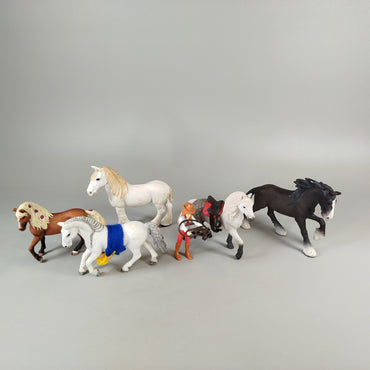 Schleich Pferde & Reiter Set von 6 Figuren