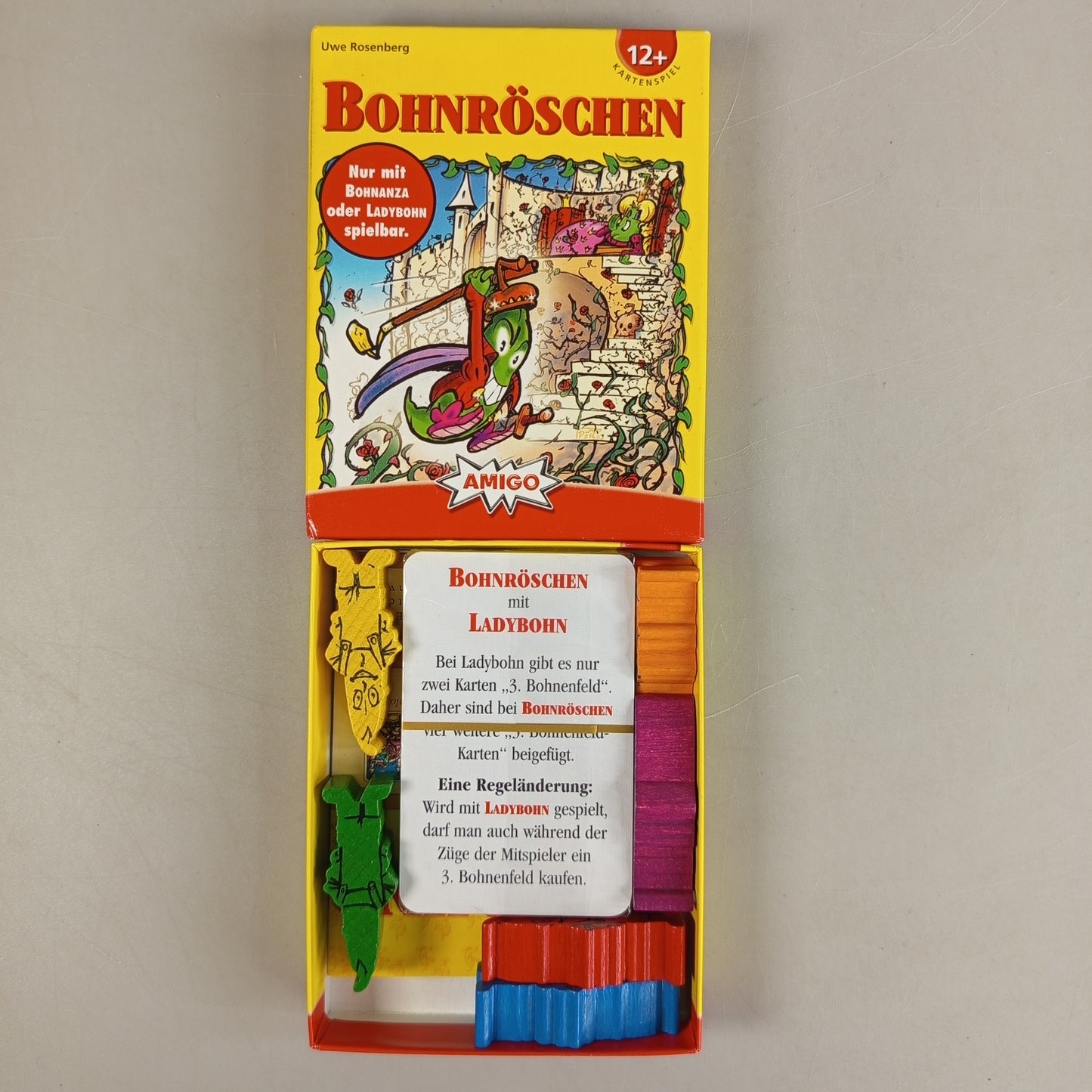 AMIGO Bohnanza Erweiterung – Bohnröschen Kartenspiel