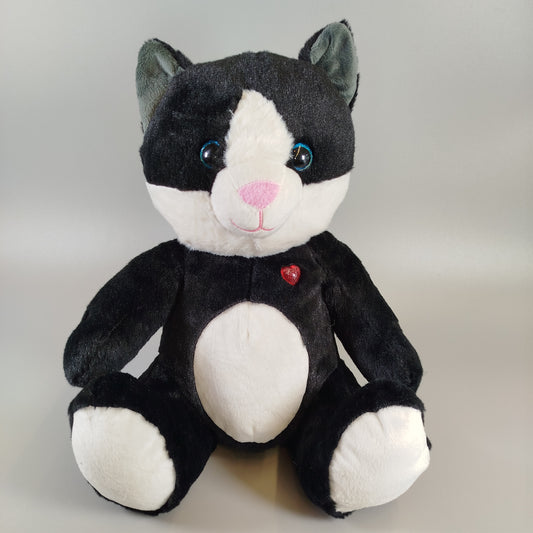 CloudPets Stofftiere- Katze Schwarz-Weiß