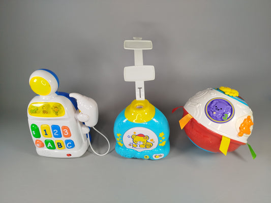 Elektrospielzeug Set - Lernspielzeug mit 3 Teilen, gebraucht