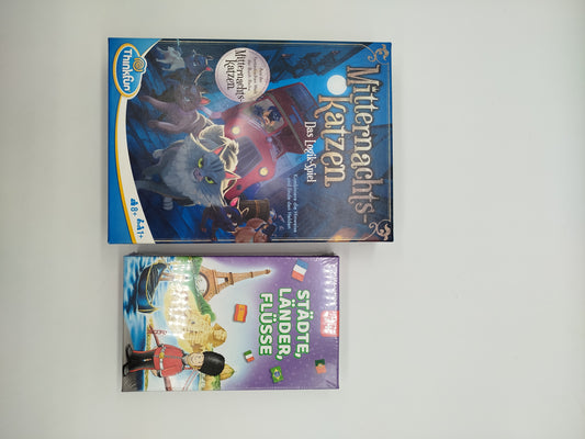 Kosmos Spielebundle - Mitternachtskatzen & Städte, Länder, Flüsse