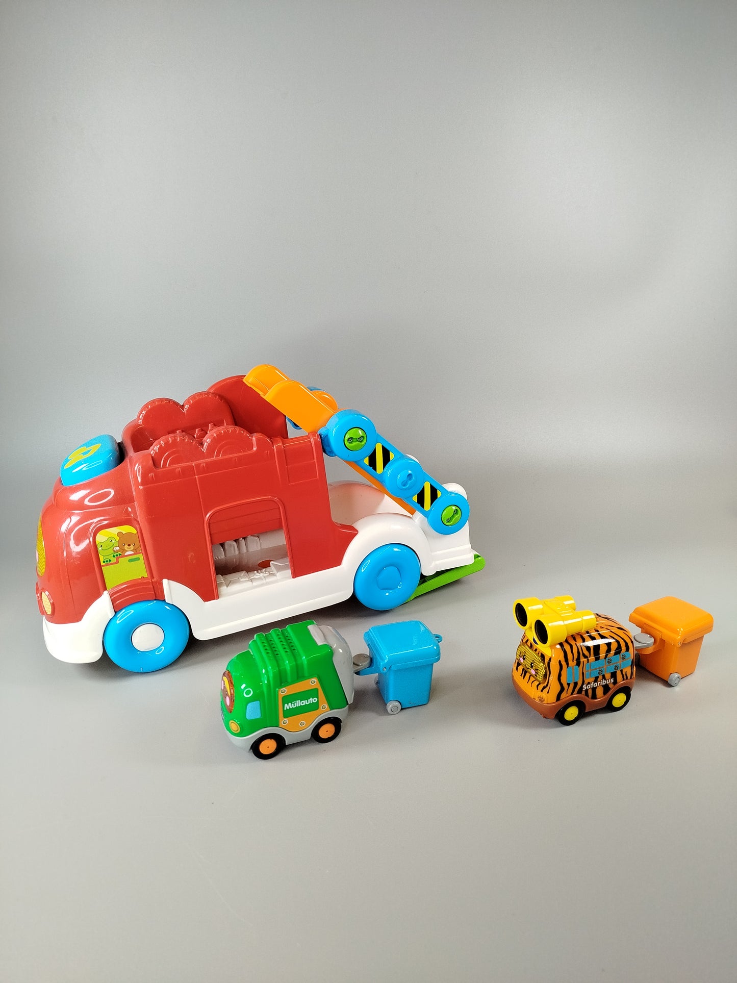VTech Lernspaß - Autotransporter mit Lieder + kleine Müllwagen