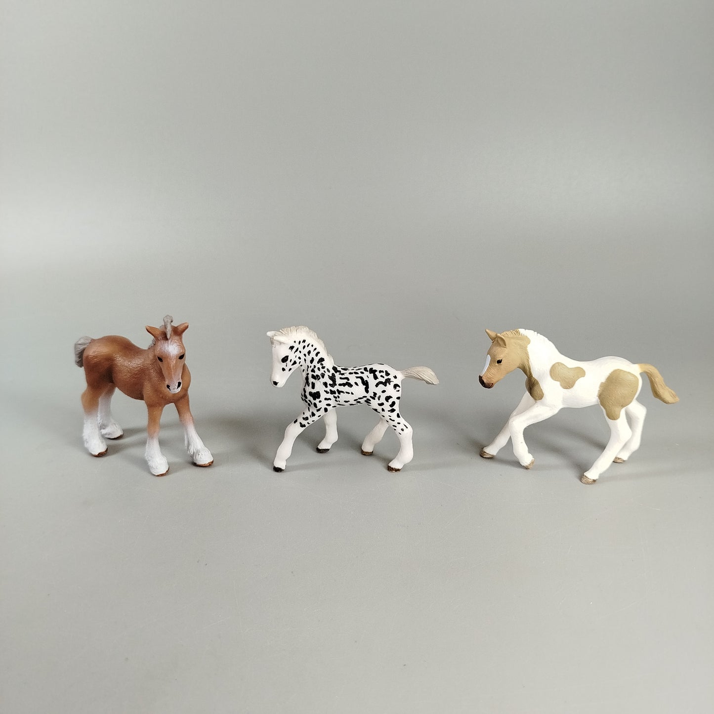 Schleich Set – 7 Pferde mit Pferdefamilie und Fohlen