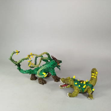 Schleich Bundle Set von 2 Sumpfmonster & Dschungelungeheuer Figuren ab 6 Jahre