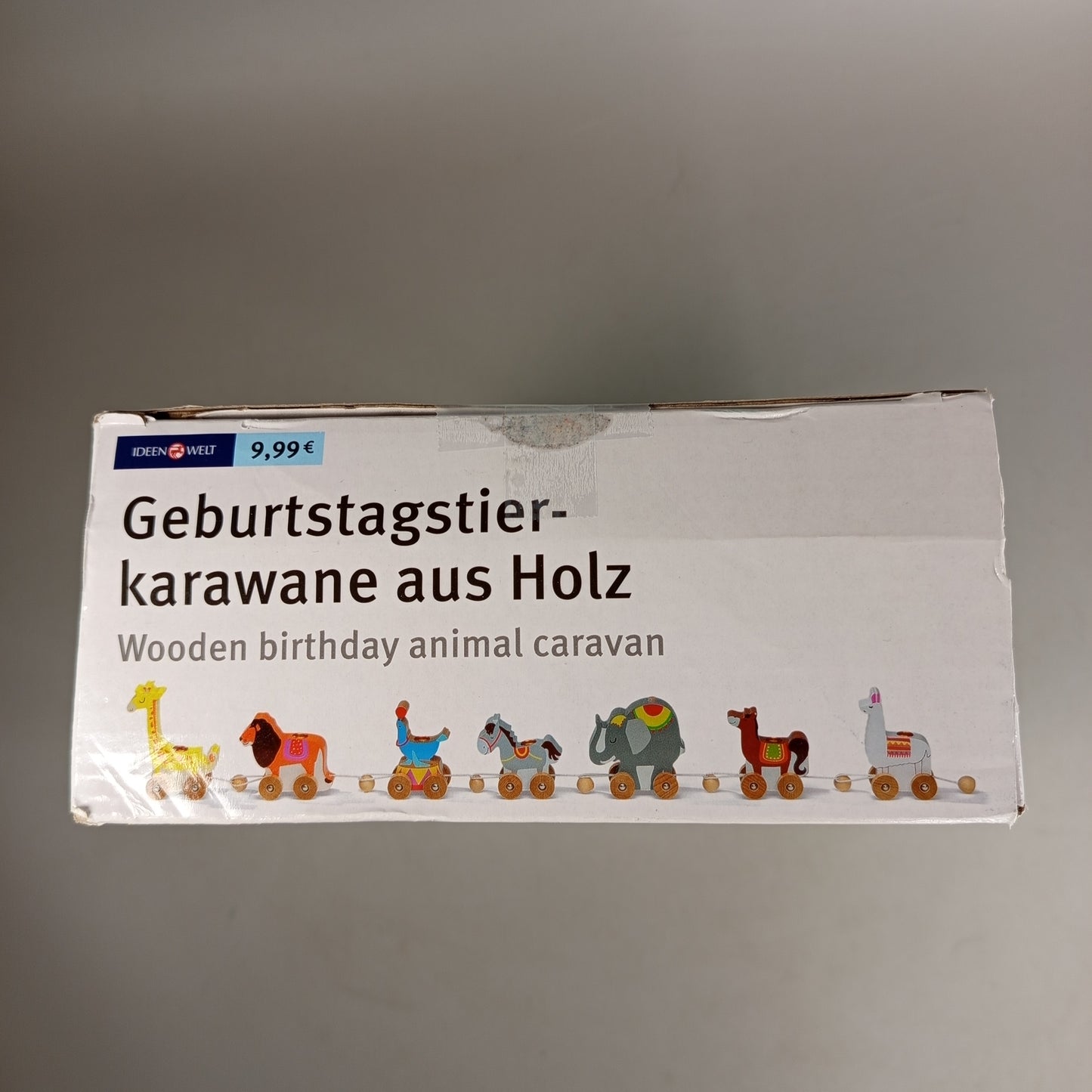 Ideen Welt Holz Geburtstagstierkarawane, wie neu, ab 1 2 3 Jahre | ✅ geprüft