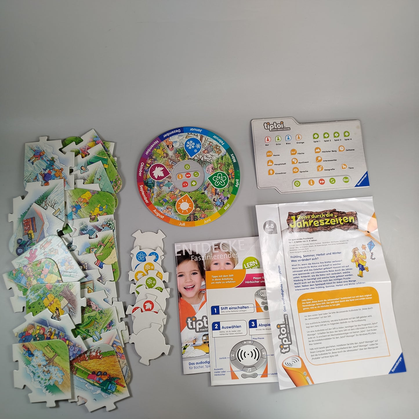 Ravensburger Tiptoi Lernspiel „Reise durch die Jahreszeiten“