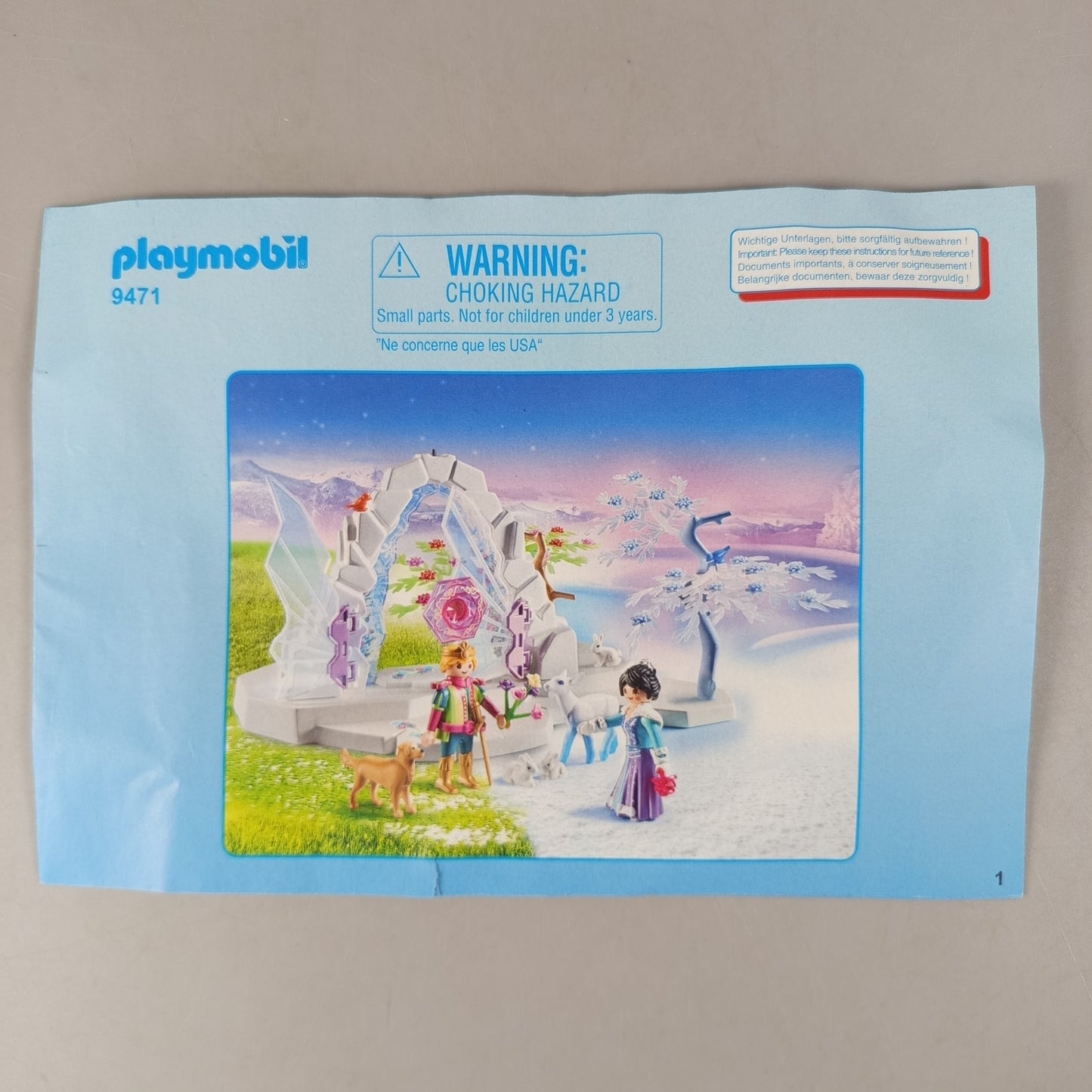 Playmobil Bundle Eiswelt 9471 Figuren & Tiere