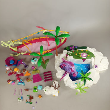 Playmobil Meerjungfrauen-Set mit Boot & Unterwasserwelt, Figuren & Zubehör