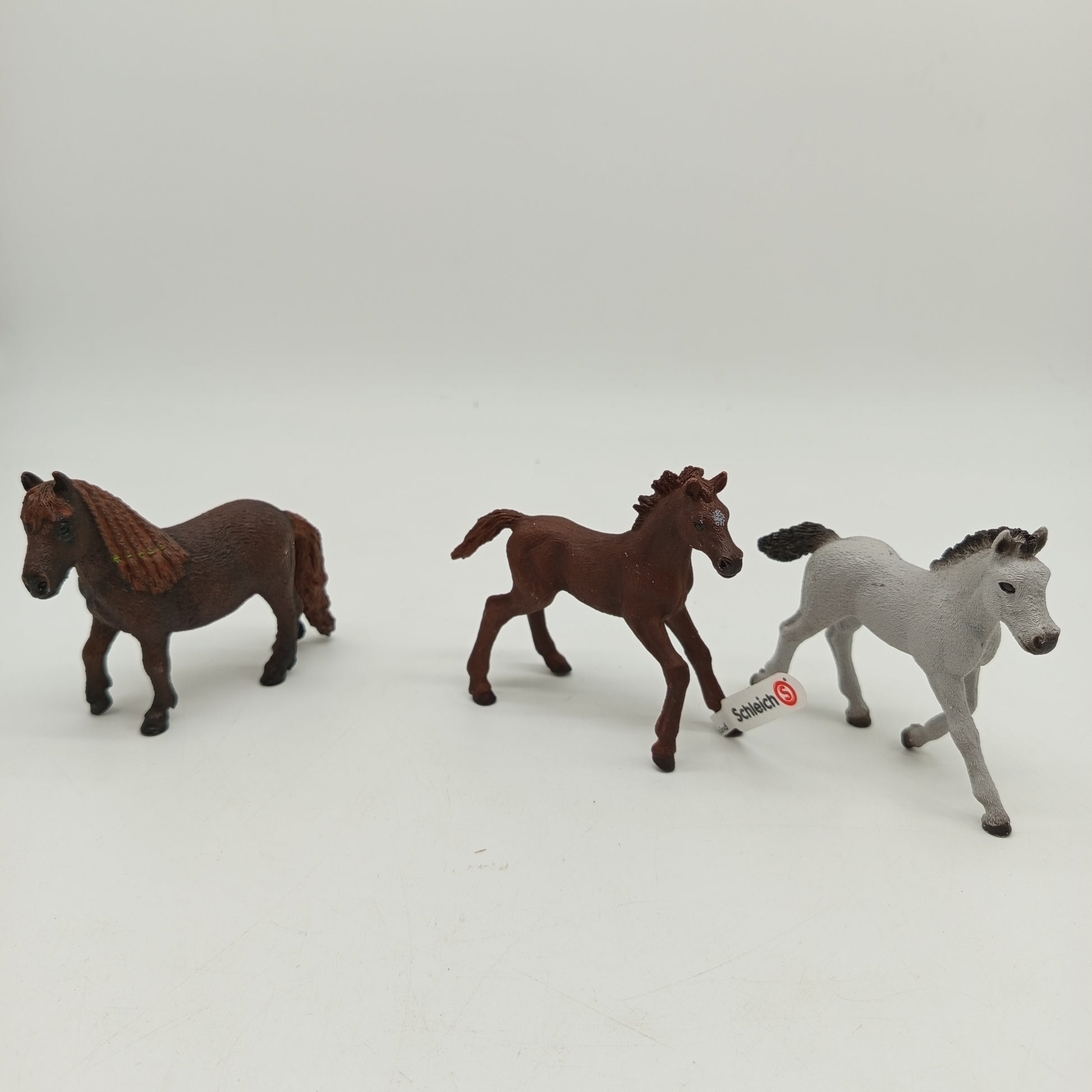 Schleich Pferde Set von 3 Figuren – realistische Tiere, sehr gut