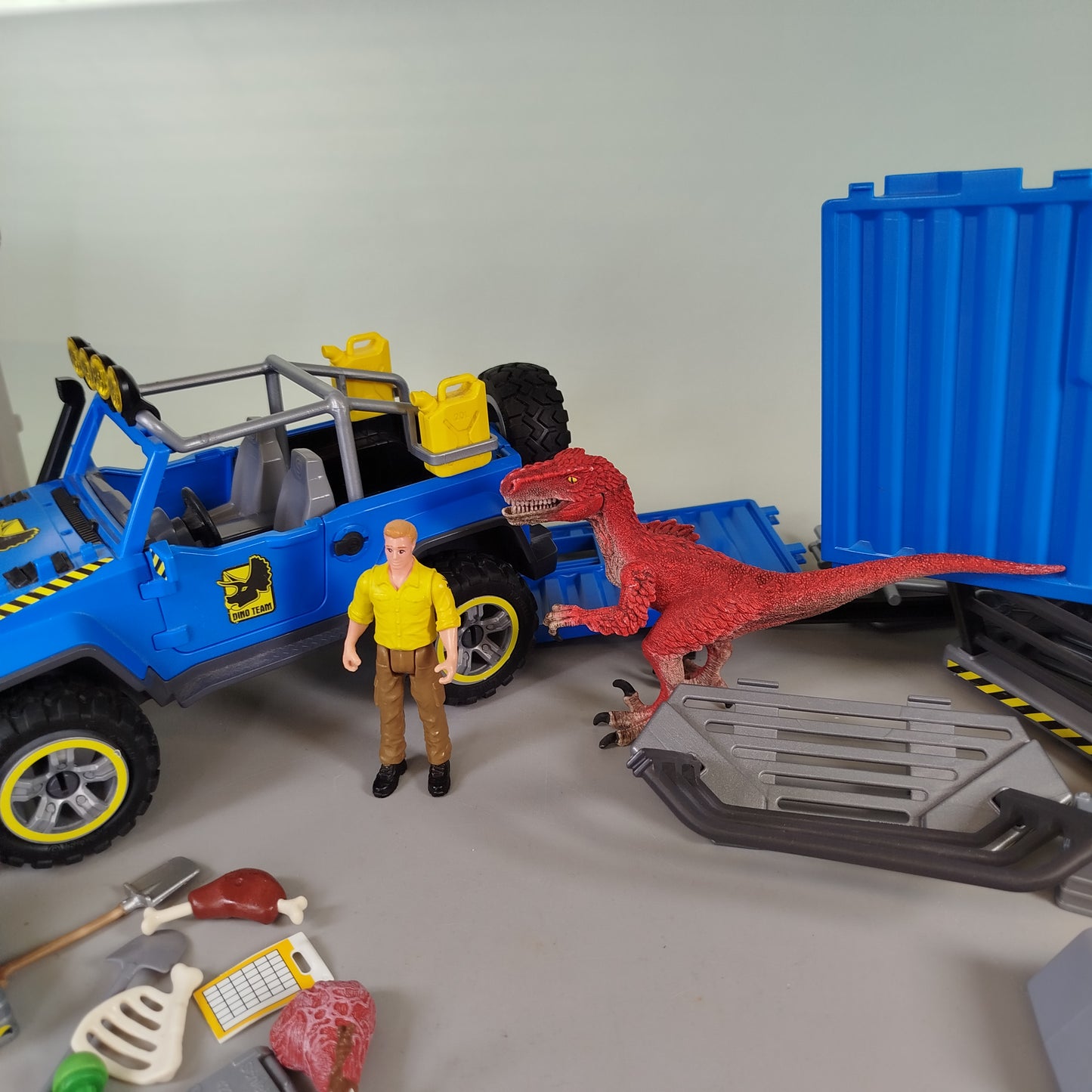 Schleich Dinosaurier Set 41464, 41462 – mit Zubehör, guter Zustand