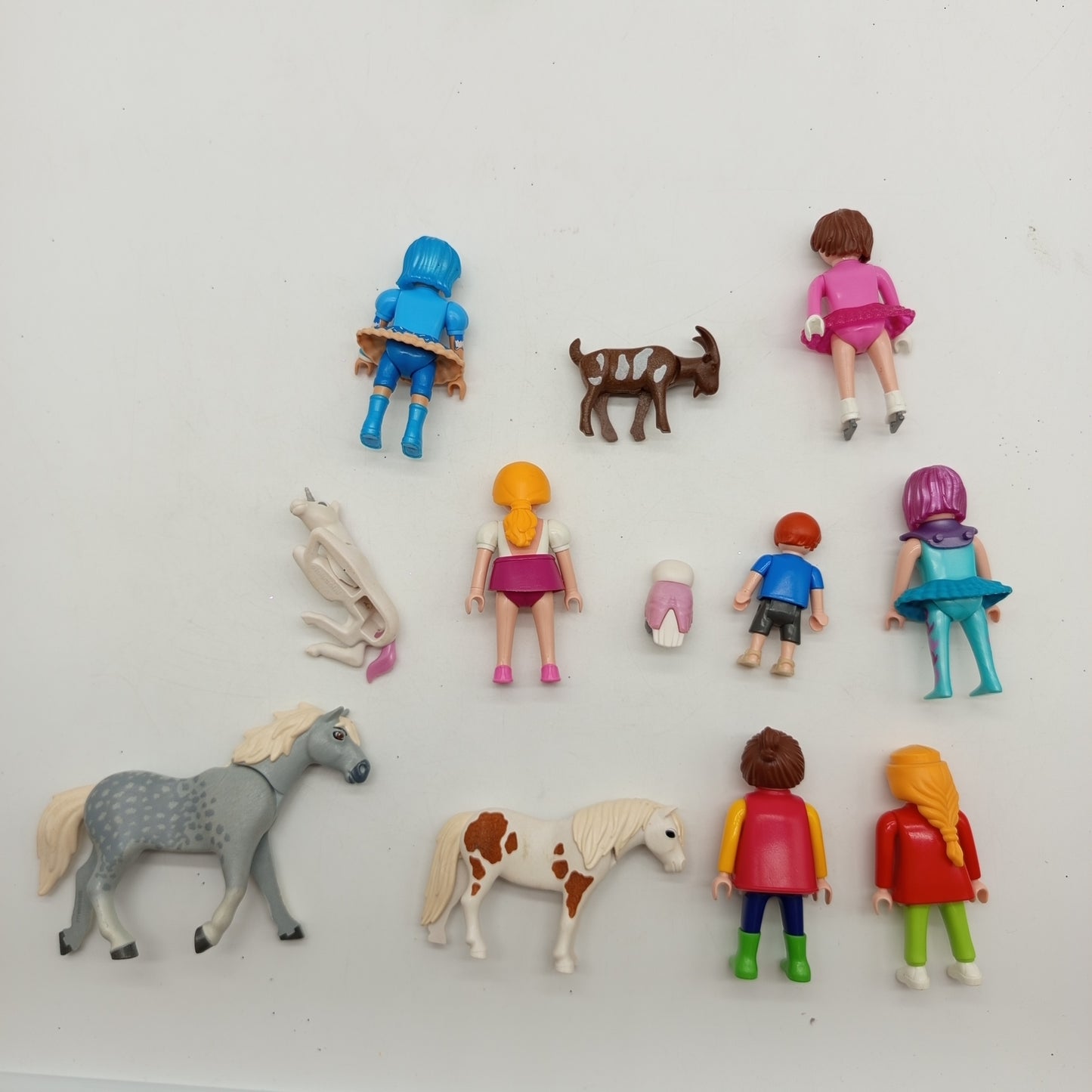 Playmobil Konvolut – 11 Figuren, Tiere & Zubehör, gut