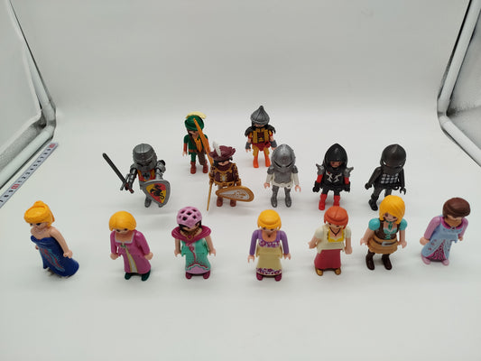 Playmobil Figuren-Set von 14 Mittelalter & Adlige