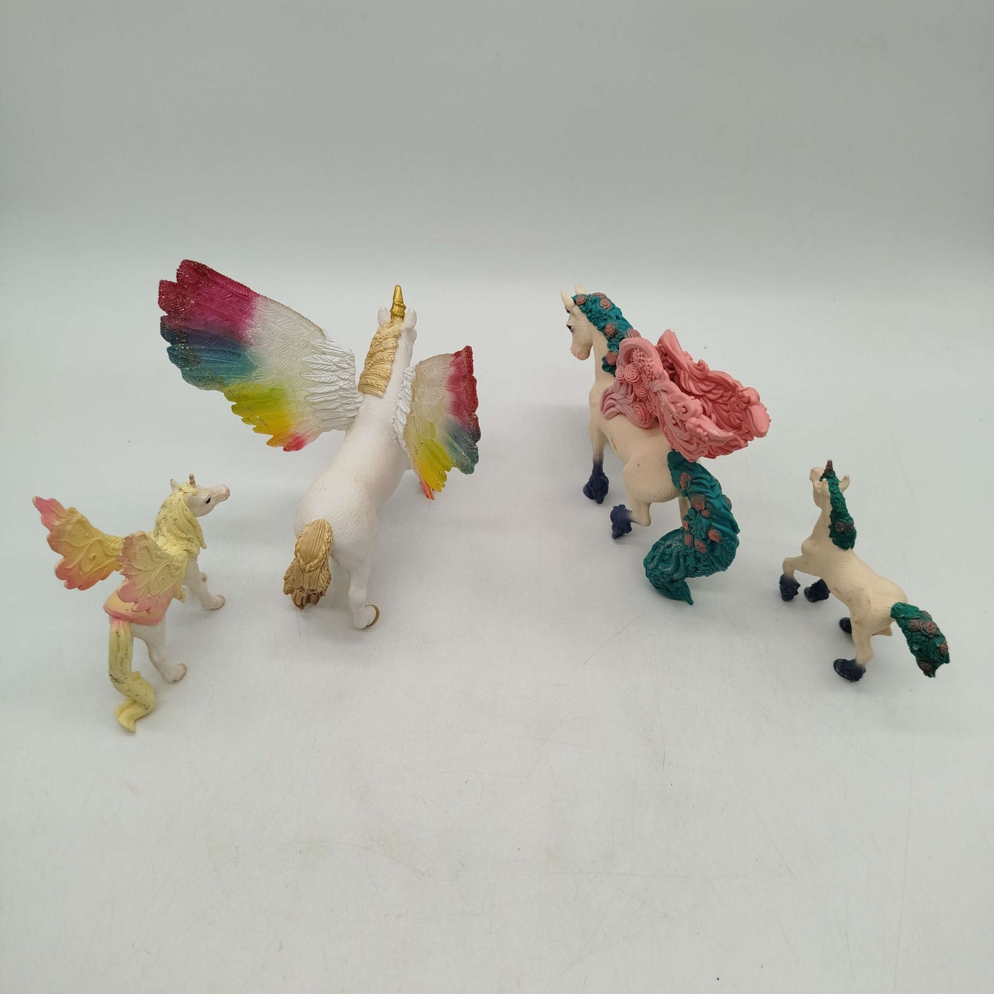 Schleich Bundle Einhorn & Meerjungfrau Set 4 Figuren, gebraucht, ab 3 Jahre