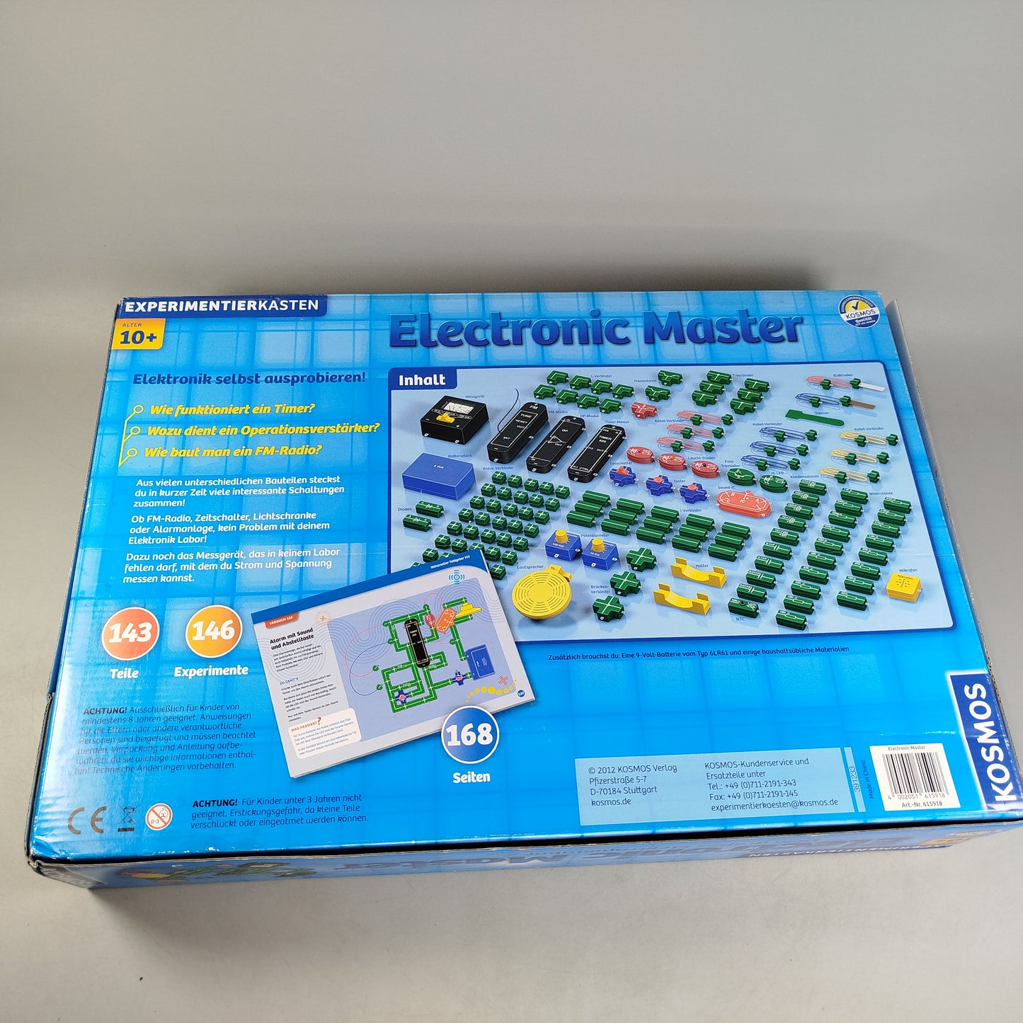 Kosmos Electronic Master Elektroniklabor, gebraucht, ab 10 Jahre