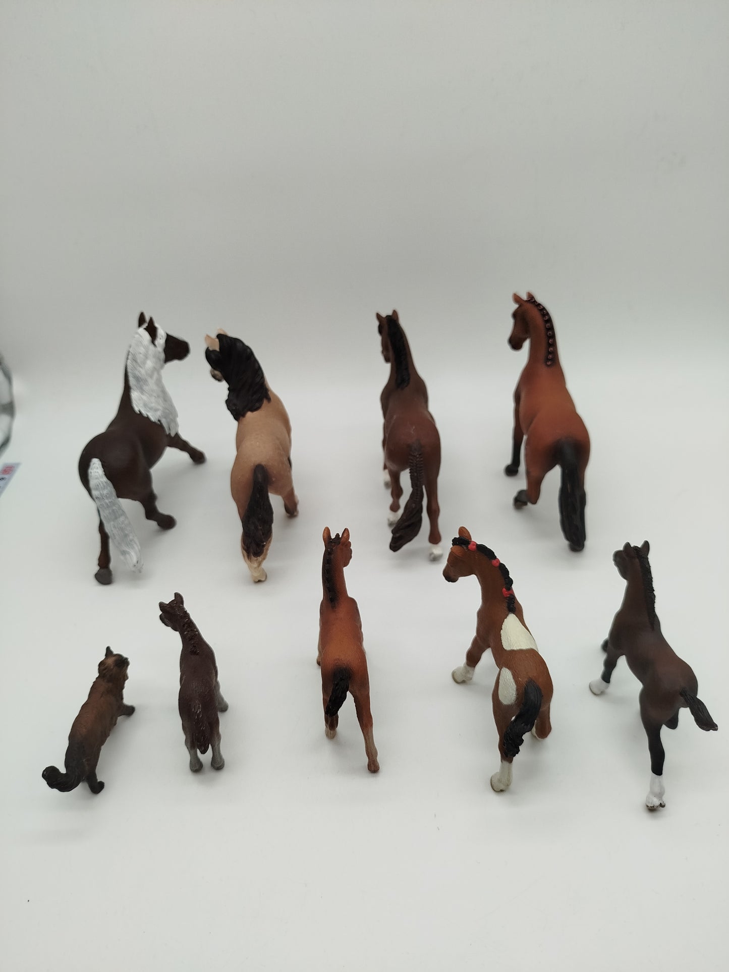 Schleich Figuren Set von 9 – Pferde & Katze