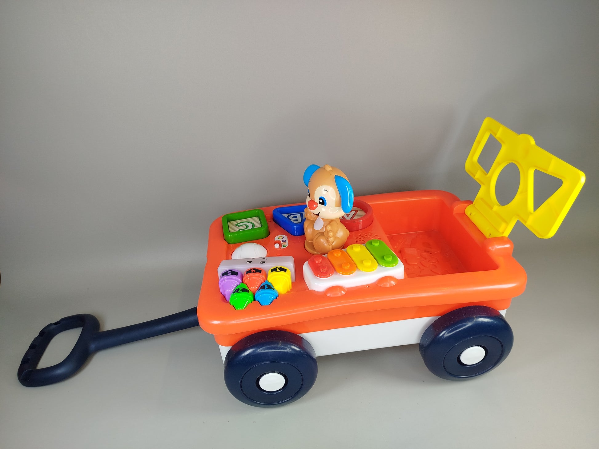 Fisher Price Zugspielzeug – Interaktiver Lernwagen, gebraucht