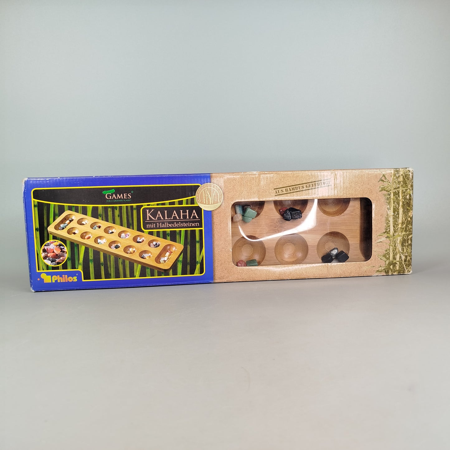 Philos Kalaha Brettspiel – OVP, guter Zustand