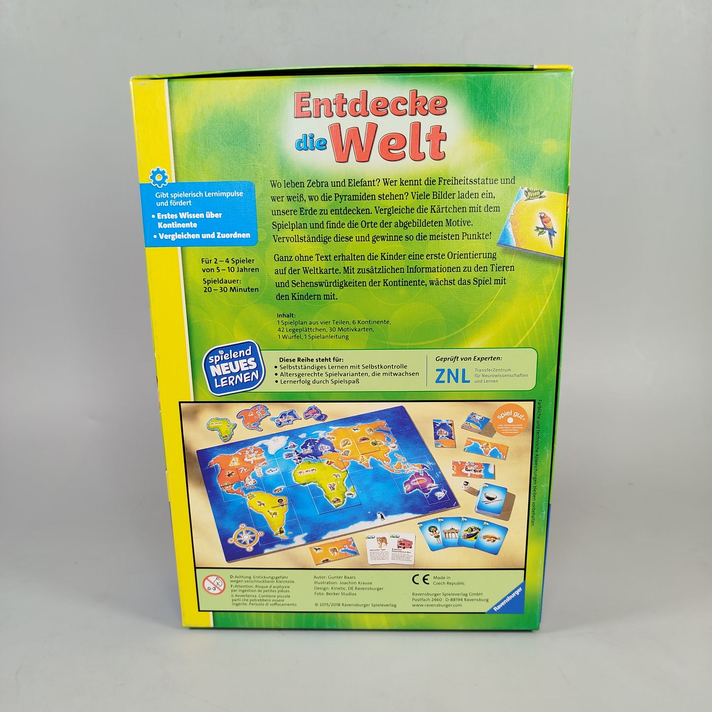 Ravensburger Lernspiel für Geografie