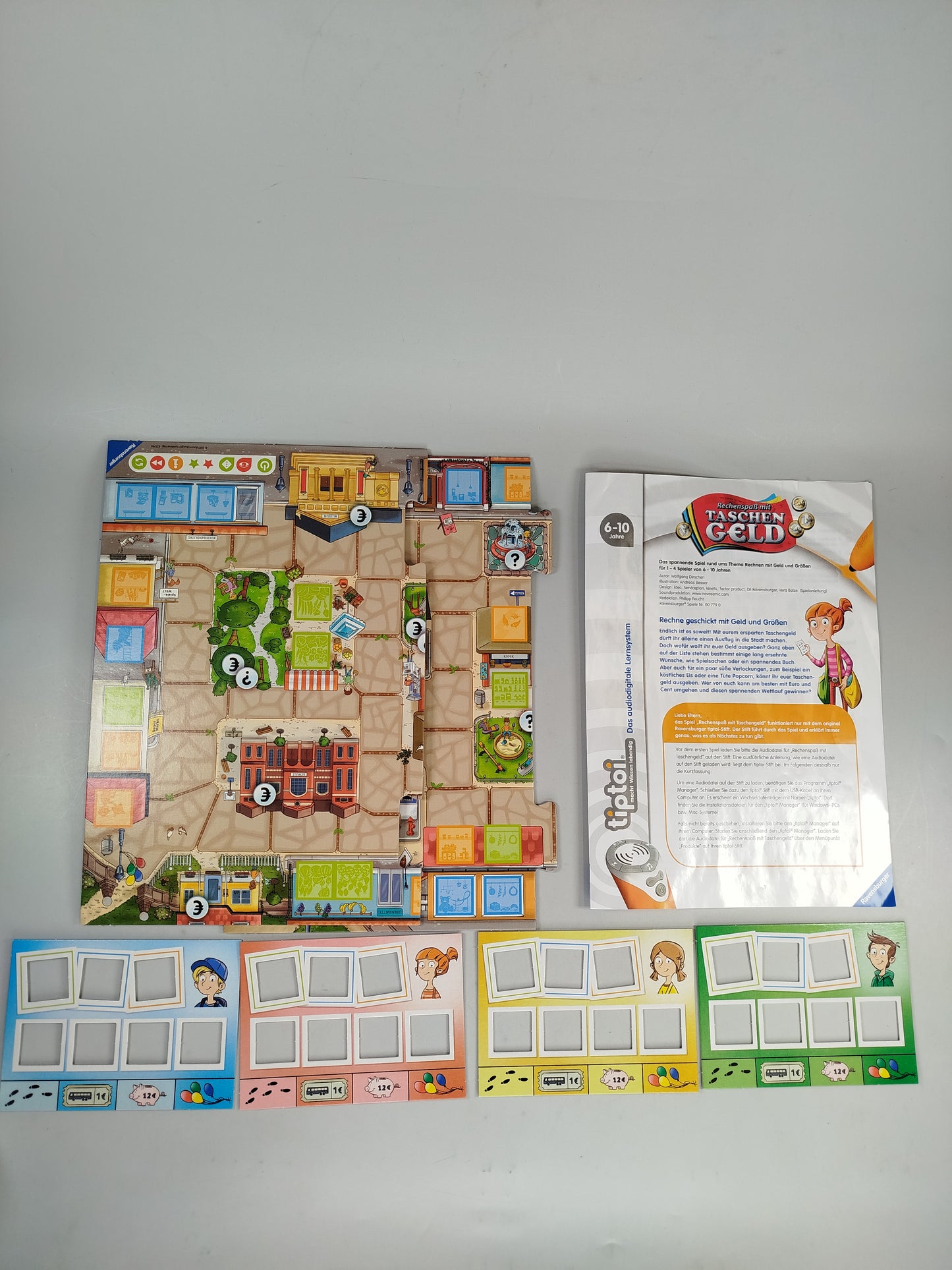 Ravensburger Brettspiel – Rechenspaß mit Taschengeld (Tiptoi)