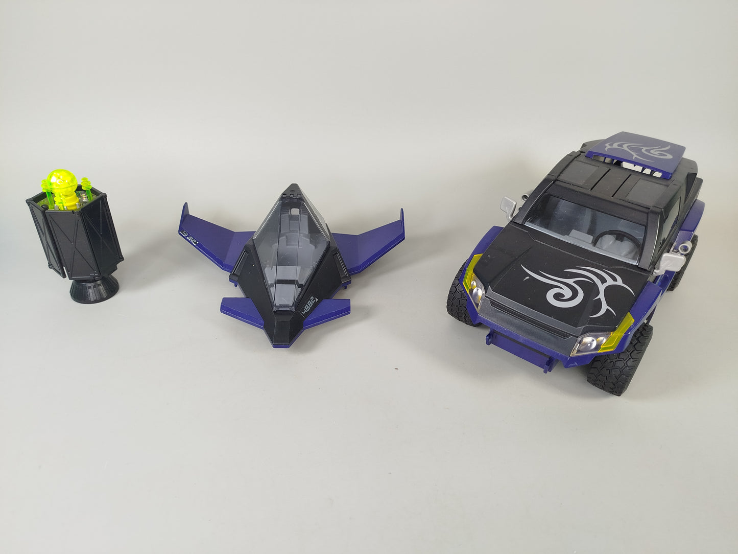 Playmobil Top Agents Hauptquartier Set mit Turbojet & Fahrzeugen