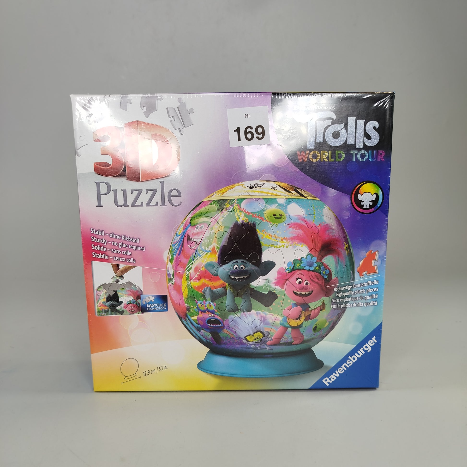 Ravensburger Trolls World Tour 3D Puzzleball