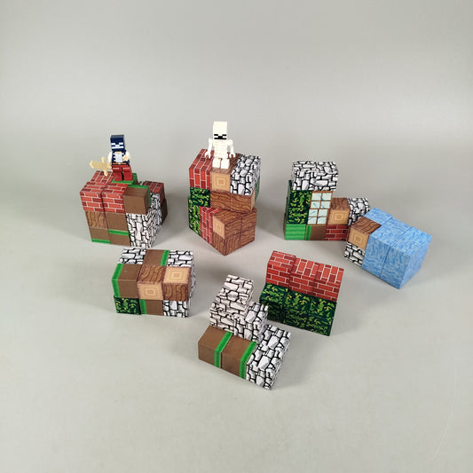 Baustein-Set mit Figuren