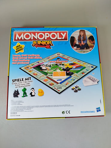 Hasbro Gaming Monopoly Junior Brettspiel, OVP