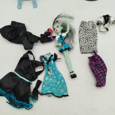 Monster High Bundle 4x Puppen, gebraucht, ab 6 7 8 Jahre | ✅ geprüft