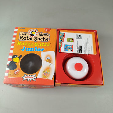 AMIGO Rabe Socke Halli Galli Junior Kartenspiel, gebraucht, ab 3 Jahre