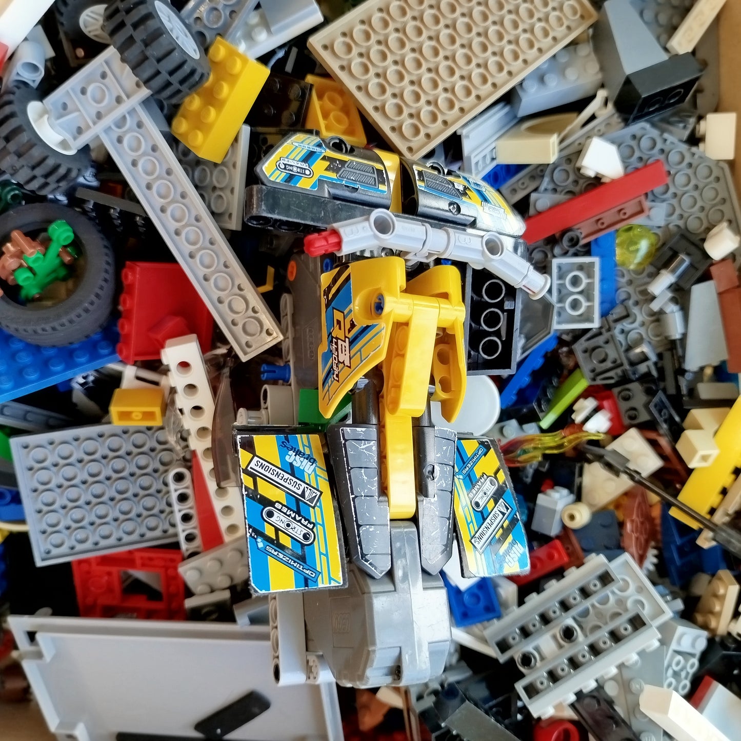 LEGO Konvolut ca. 3 kg, gemischte Teile, gut erhalten