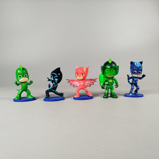 PJ Masks Figuren Set – Gekko, Night Ninja, Owlette, Catboy