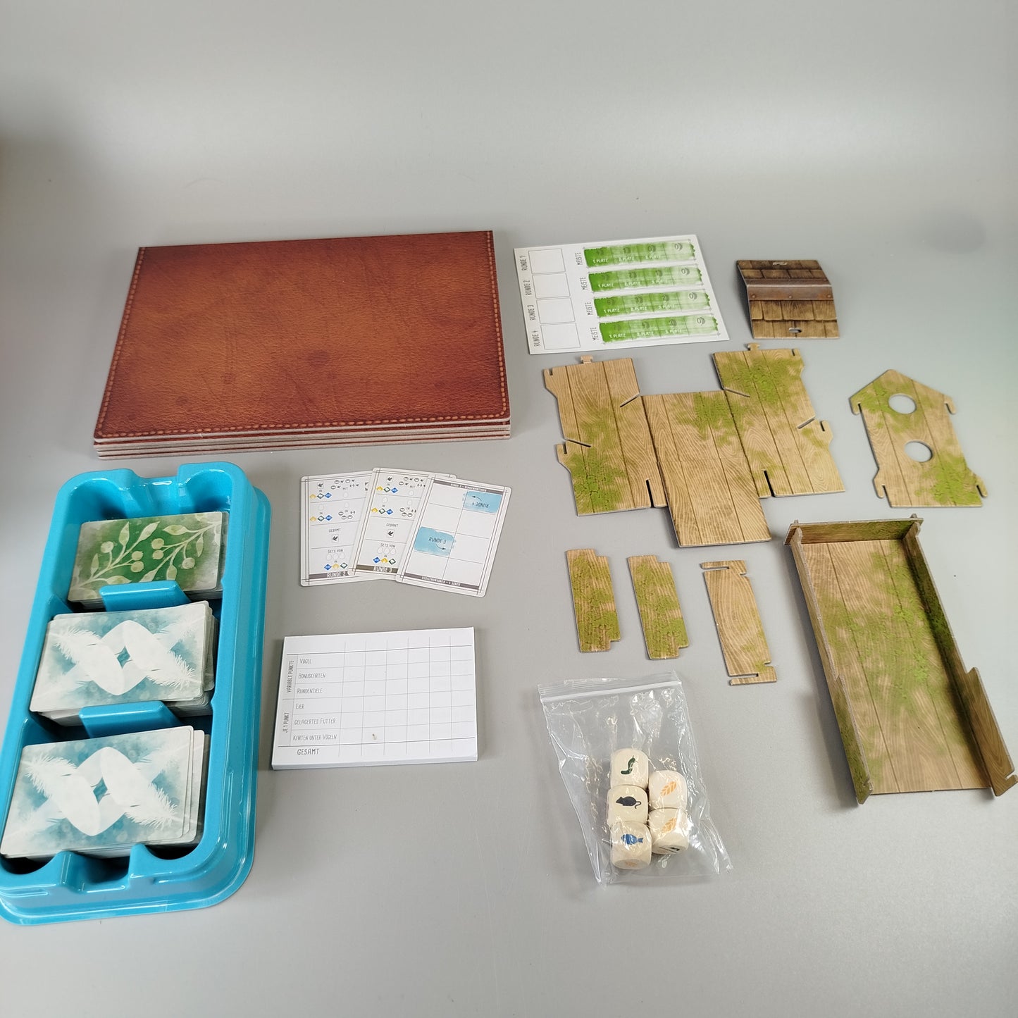 Feuerland Brettspiel Flügelschlag - Komplettset