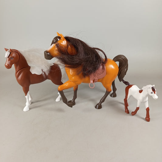 Mattel Bundle Pferde Set von 3 Figuren, gebraucht, ab 3 4 5 Jahre | ✅ geprüft