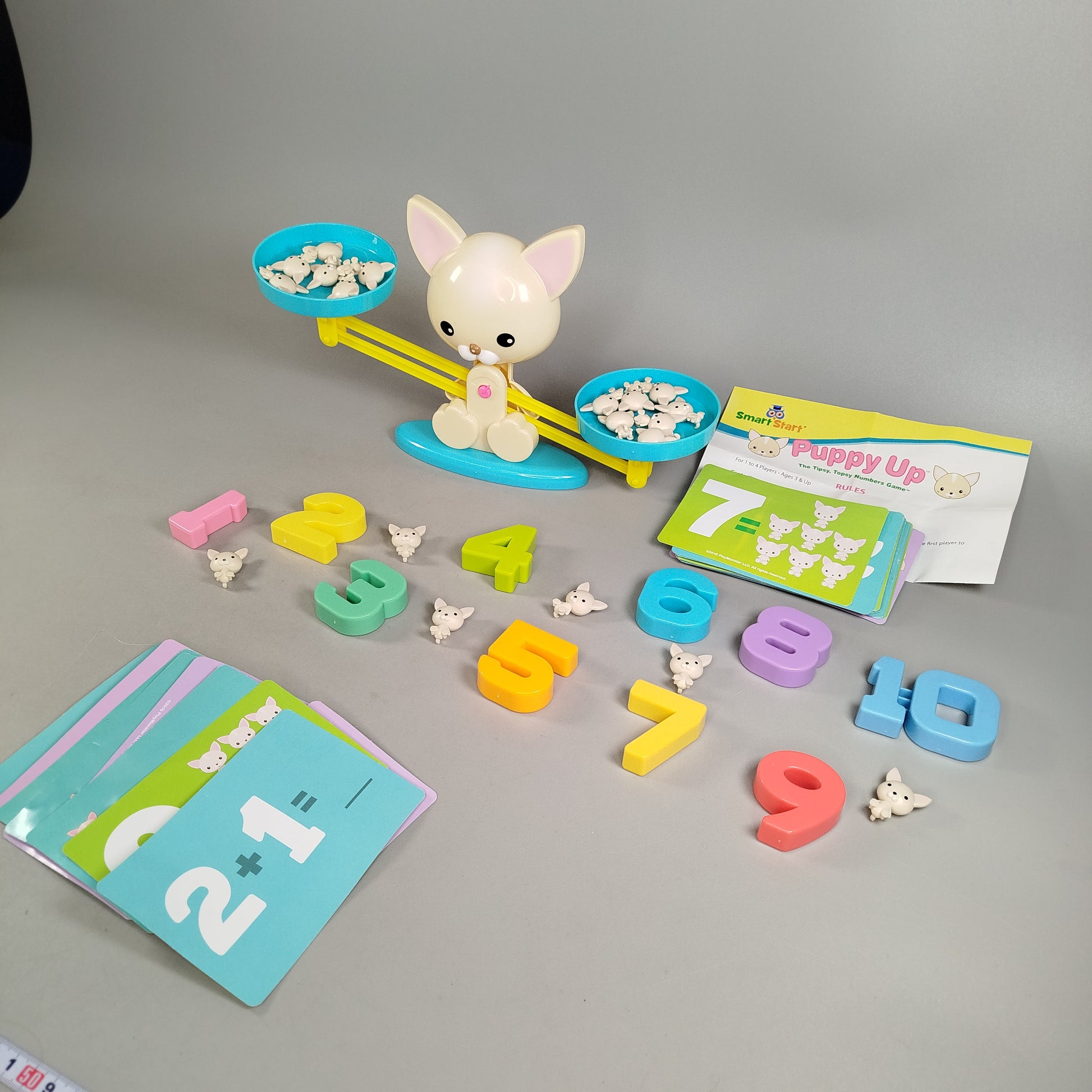 PlayMonster Puppy Up Lernspiel – Zahlenwaage mit Hunden & Karten