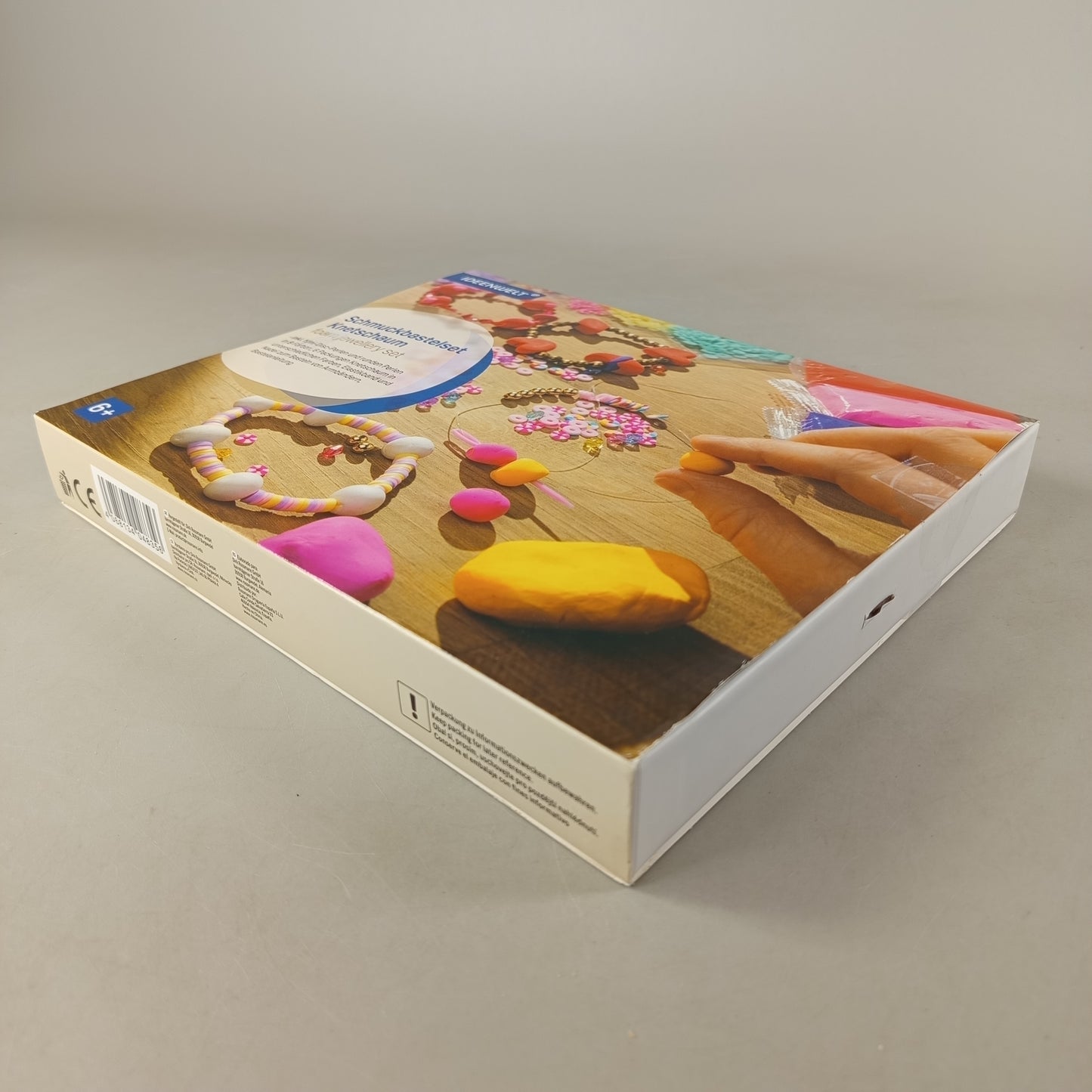 IDEENWELT Bundle Schmuckbastelset Kneteschmuck & Perlen