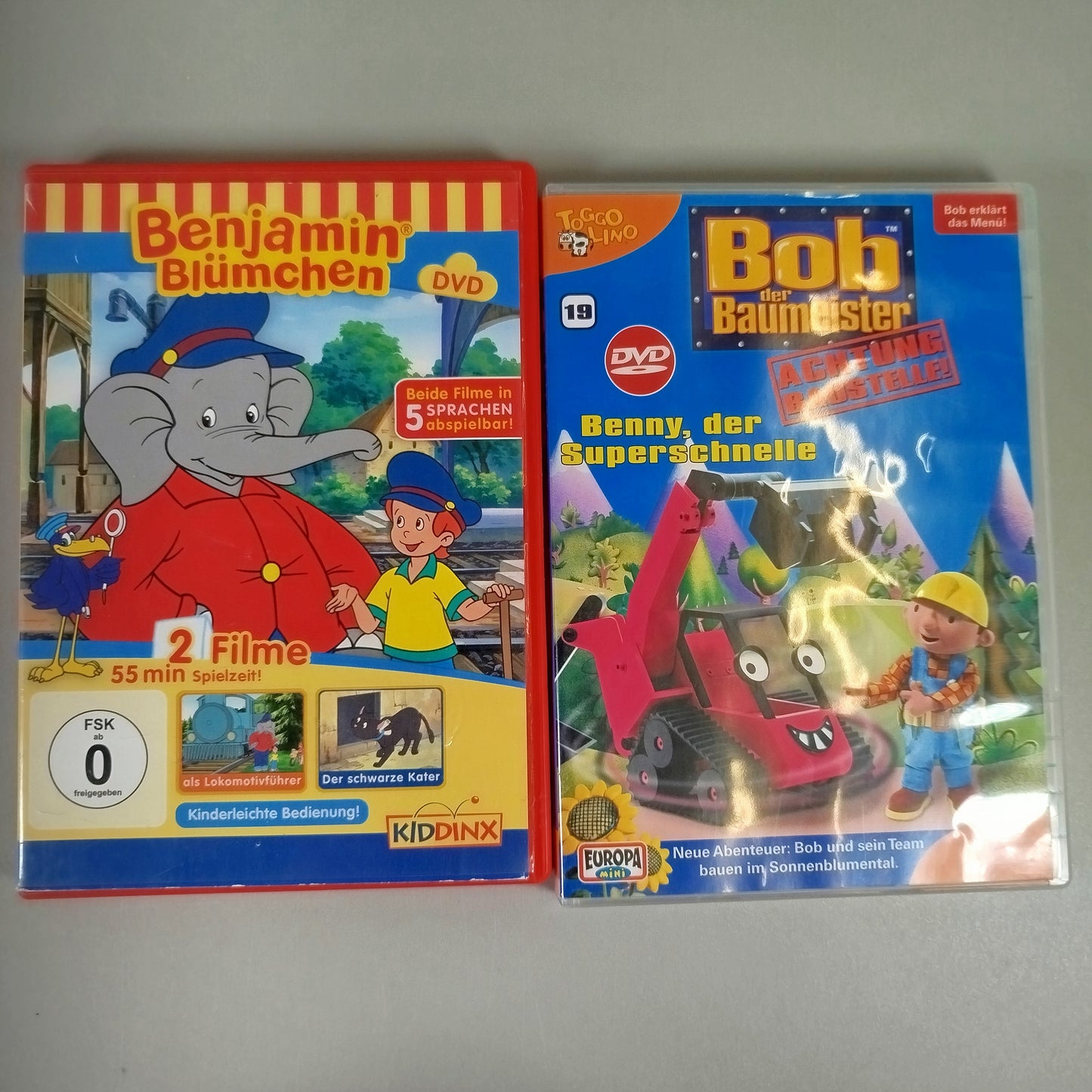 DVD Konvolut - Kinderfilme - Set von 6
